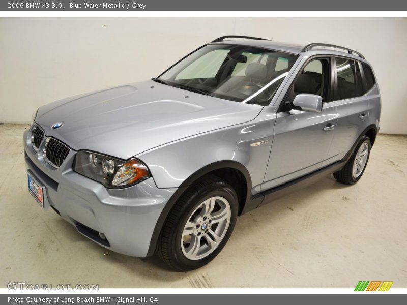 Blue Water Metallic / Grey 2006 BMW X3 3.0i