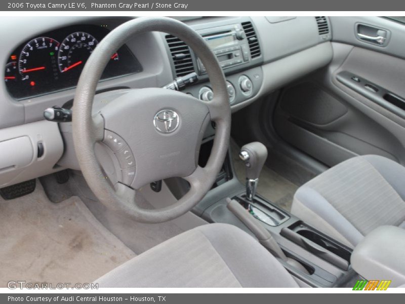 Phantom Gray Pearl / Stone Gray 2006 Toyota Camry LE V6