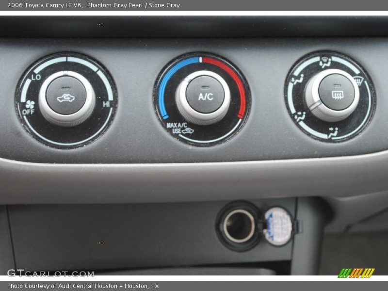 Phantom Gray Pearl / Stone Gray 2006 Toyota Camry LE V6