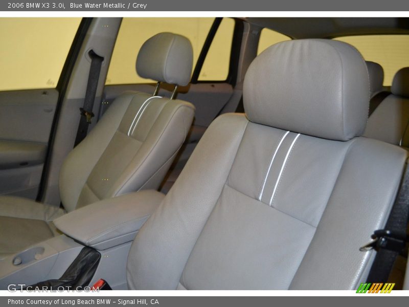Blue Water Metallic / Grey 2006 BMW X3 3.0i