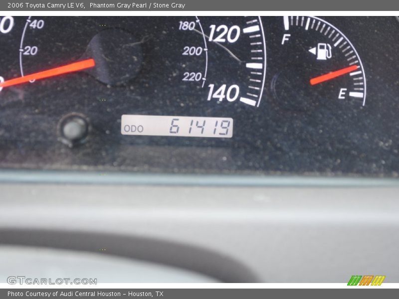 Phantom Gray Pearl / Stone Gray 2006 Toyota Camry LE V6