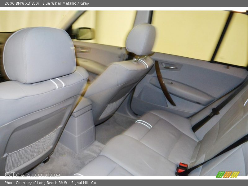 Blue Water Metallic / Grey 2006 BMW X3 3.0i