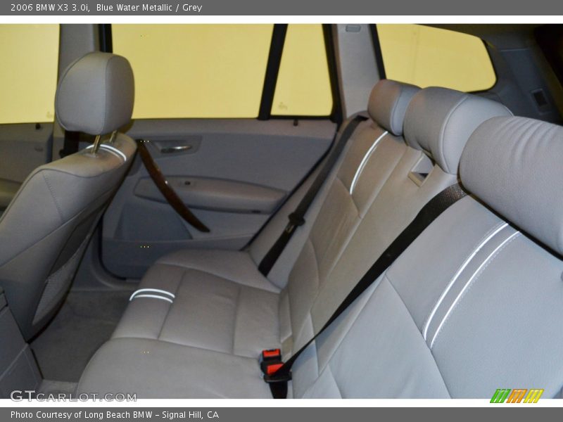 Blue Water Metallic / Grey 2006 BMW X3 3.0i