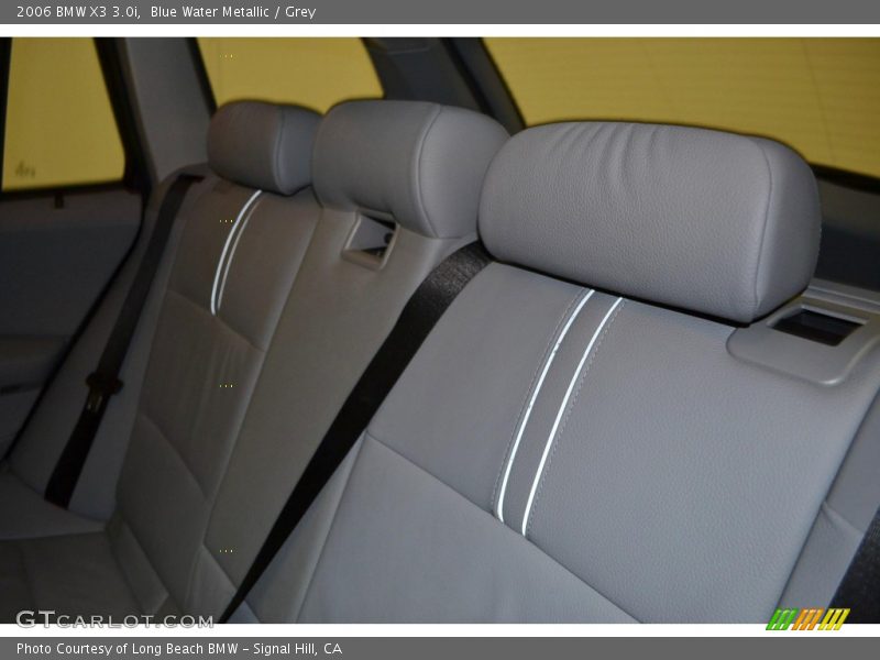 Blue Water Metallic / Grey 2006 BMW X3 3.0i
