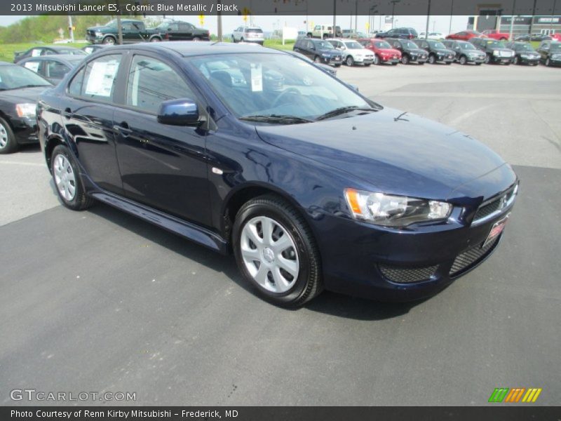 Front 3/4 View of 2013 Lancer ES