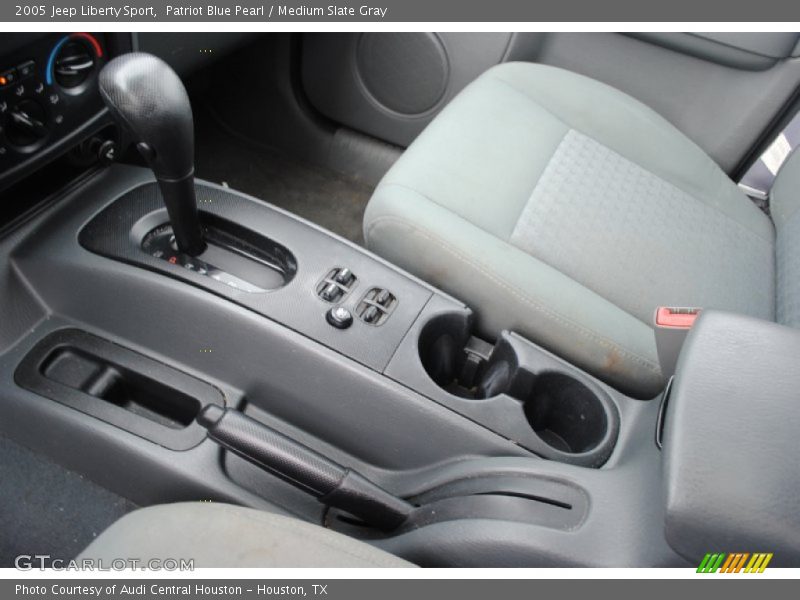 Patriot Blue Pearl / Medium Slate Gray 2005 Jeep Liberty Sport