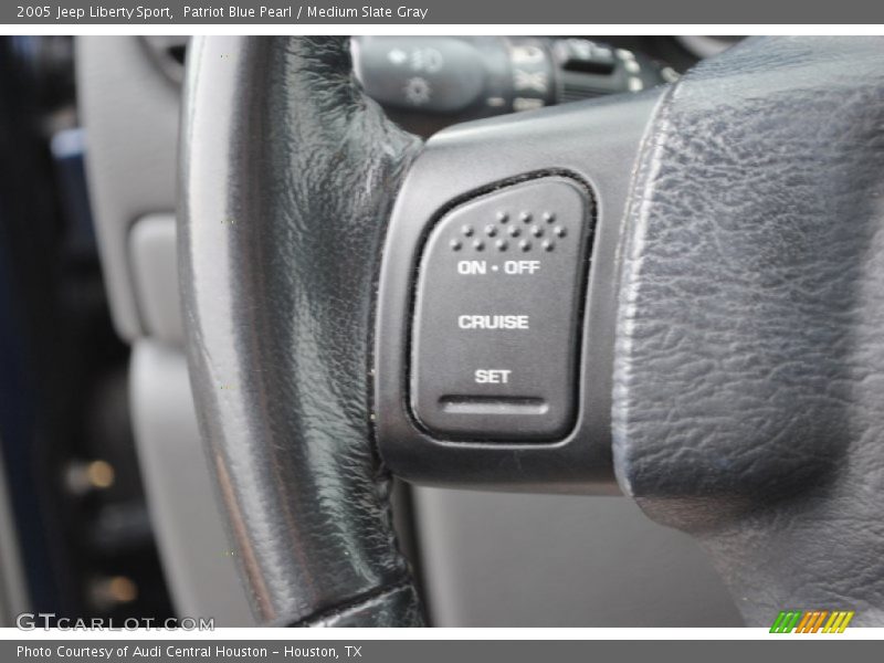 Patriot Blue Pearl / Medium Slate Gray 2005 Jeep Liberty Sport