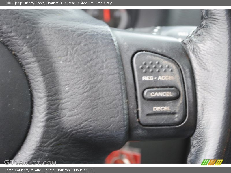 Patriot Blue Pearl / Medium Slate Gray 2005 Jeep Liberty Sport