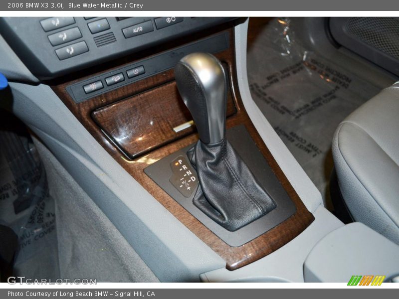 Blue Water Metallic / Grey 2006 BMW X3 3.0i