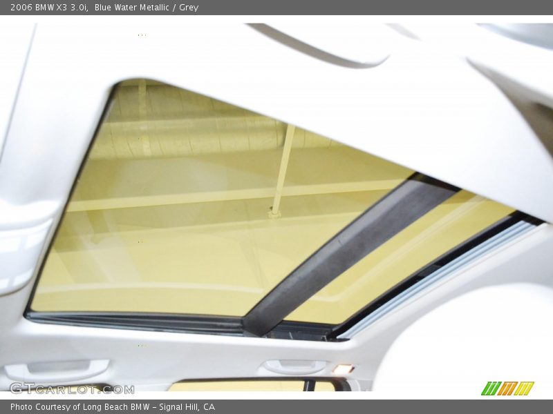 Blue Water Metallic / Grey 2006 BMW X3 3.0i