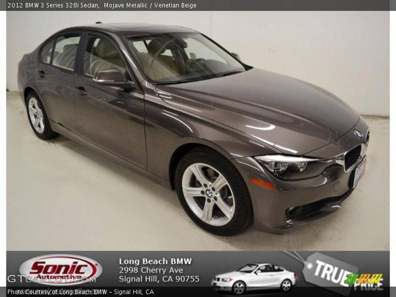Mojave Metallic / Venetian Beige 2012 BMW 3 Series 328i Sedan