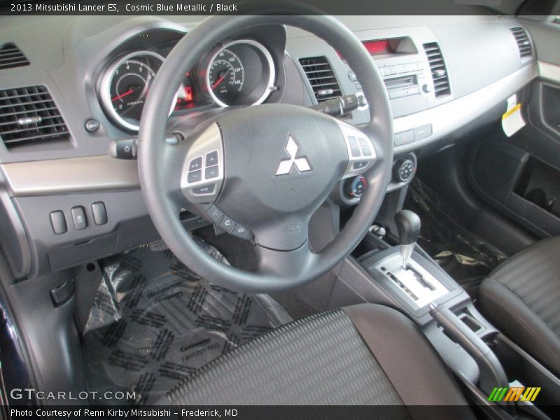 Dashboard of 2013 Lancer ES