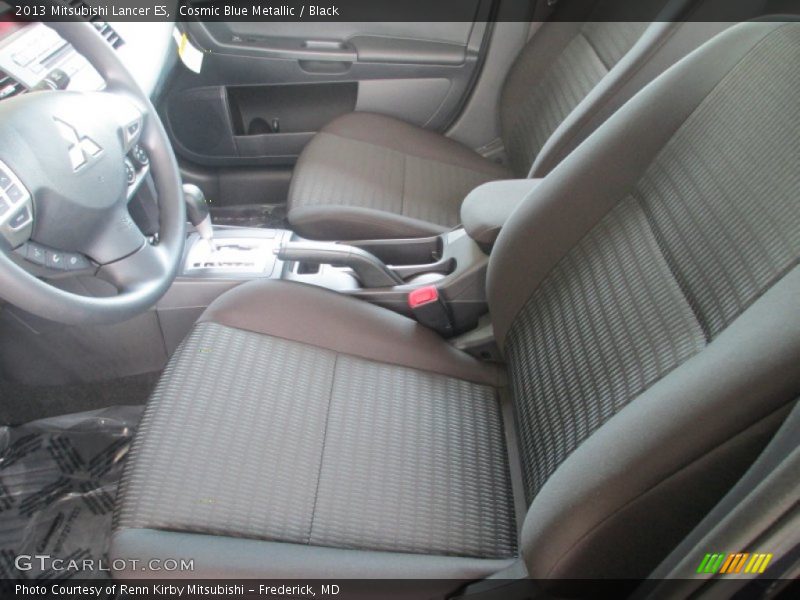 Front Seat of 2013 Lancer ES