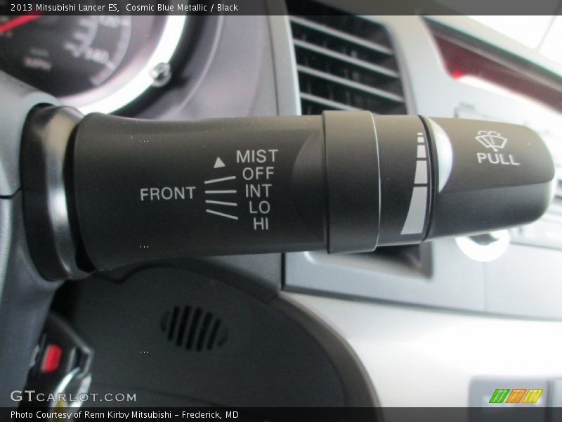 Controls of 2013 Lancer ES