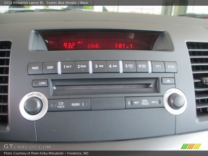 Audio System of 2013 Lancer ES