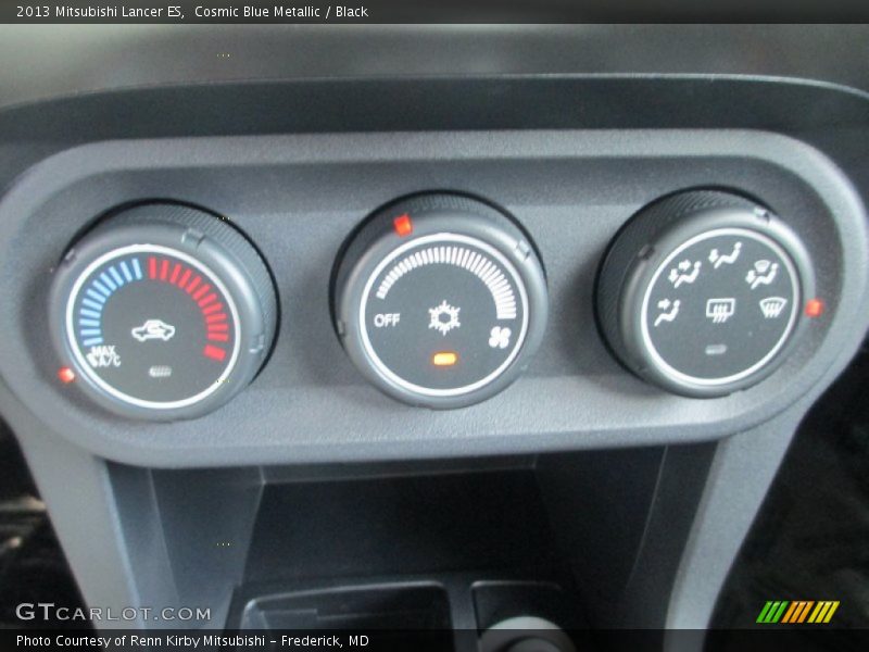 Controls of 2013 Lancer ES