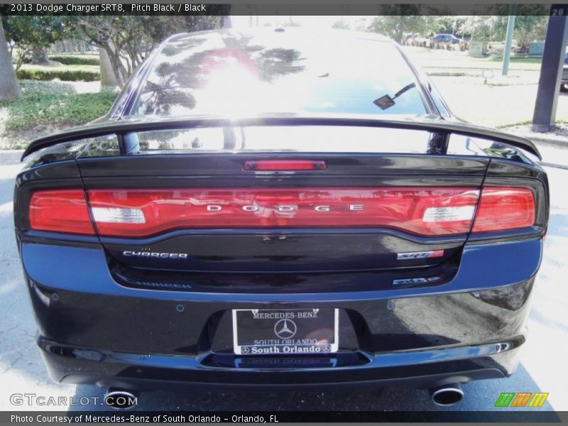 Pitch Black / Black 2013 Dodge Charger SRT8