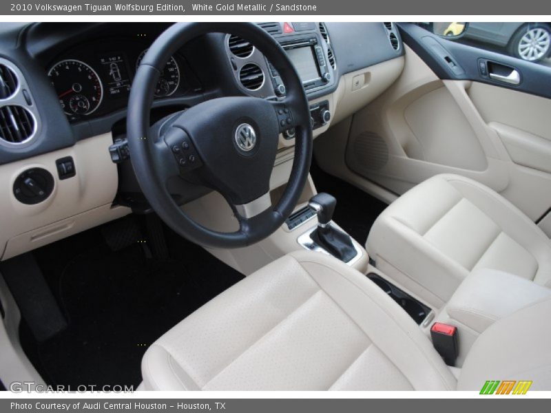 White Gold Metallic / Sandstone 2010 Volkswagen Tiguan Wolfsburg Edition
