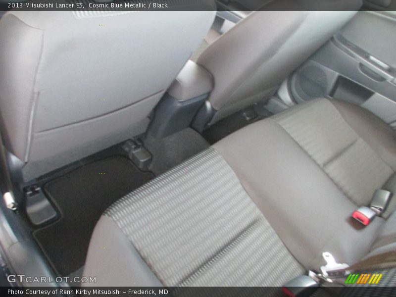 Cosmic Blue Metallic / Black 2013 Mitsubishi Lancer ES