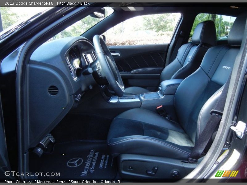 Pitch Black / Black 2013 Dodge Charger SRT8