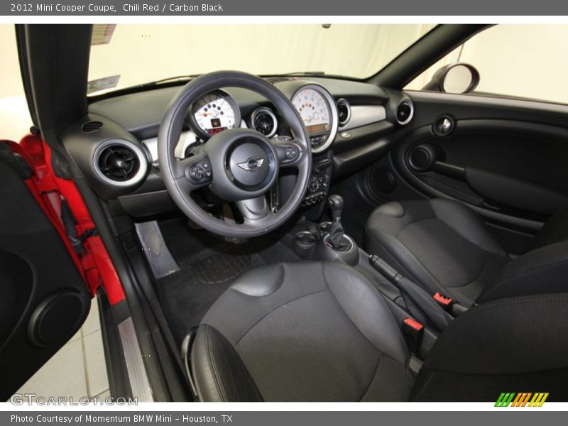 Chili Red / Carbon Black 2012 Mini Cooper Coupe