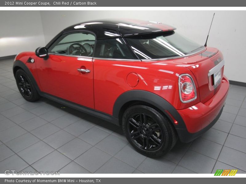 Chili Red / Carbon Black 2012 Mini Cooper Coupe