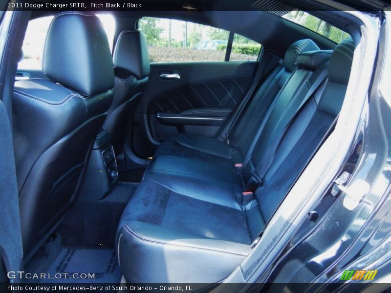 Rear Seat of 2013 Charger SRT8