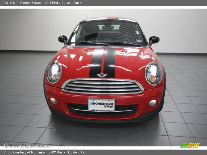 Chili Red / Carbon Black 2012 Mini Cooper Coupe