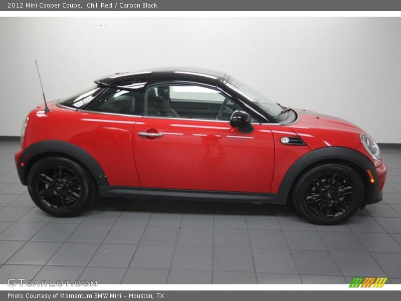 Chili Red / Carbon Black 2012 Mini Cooper Coupe
