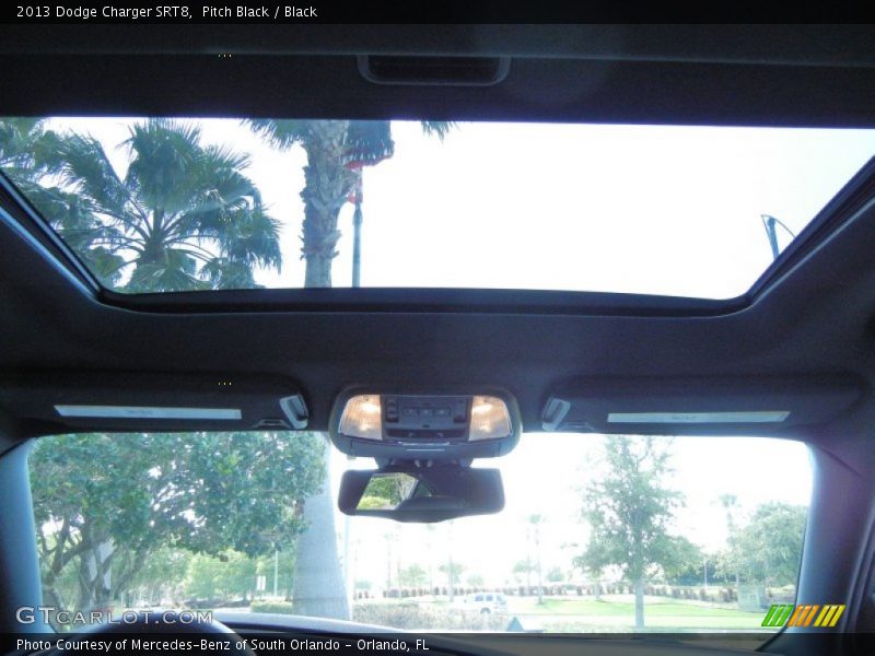 Sunroof of 2013 Charger SRT8