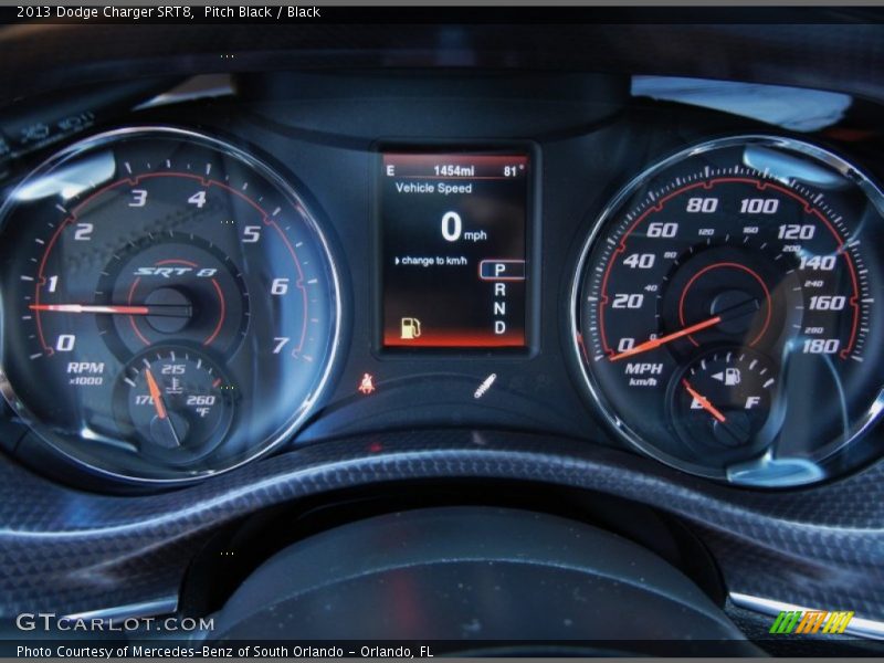  2013 Charger SRT8 SRT8 Gauges