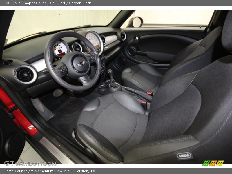 Chili Red / Carbon Black 2012 Mini Cooper Coupe
