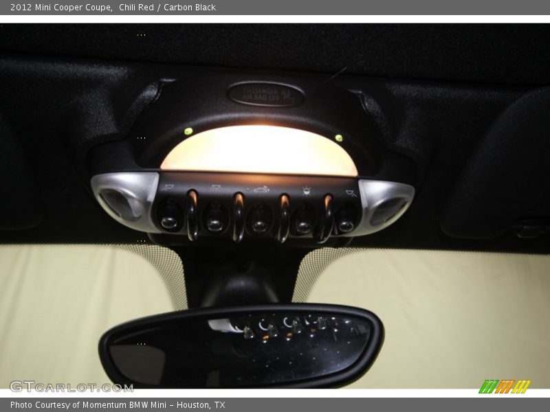 Chili Red / Carbon Black 2012 Mini Cooper Coupe