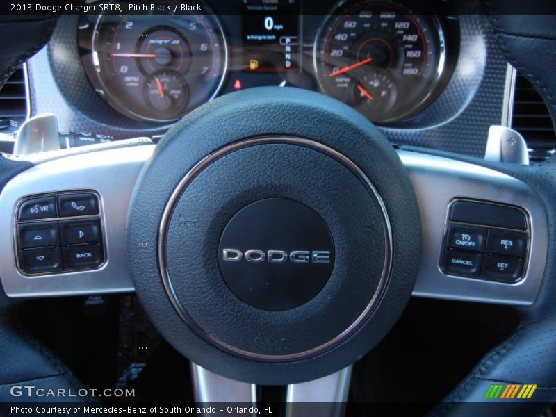Controls of 2013 Charger SRT8