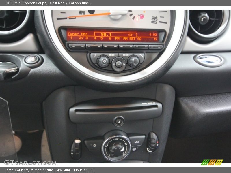 Chili Red / Carbon Black 2012 Mini Cooper Coupe