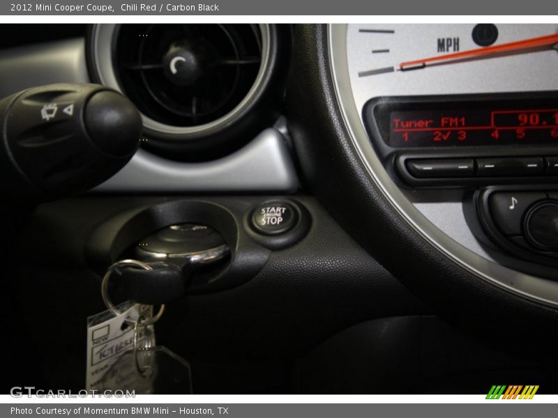 Chili Red / Carbon Black 2012 Mini Cooper Coupe