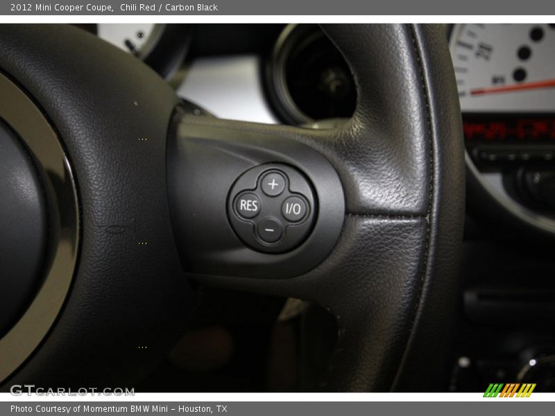 Chili Red / Carbon Black 2012 Mini Cooper Coupe