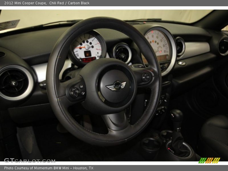 Chili Red / Carbon Black 2012 Mini Cooper Coupe