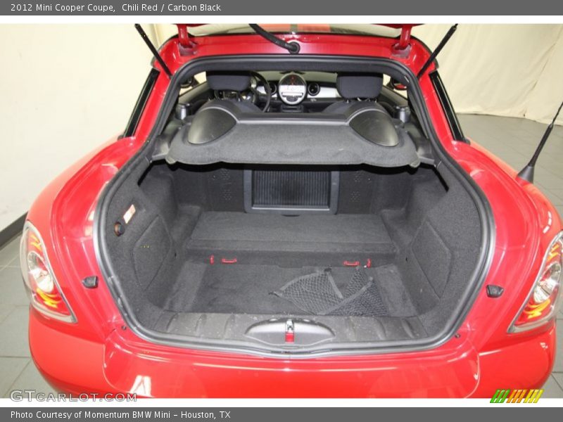 Chili Red / Carbon Black 2012 Mini Cooper Coupe