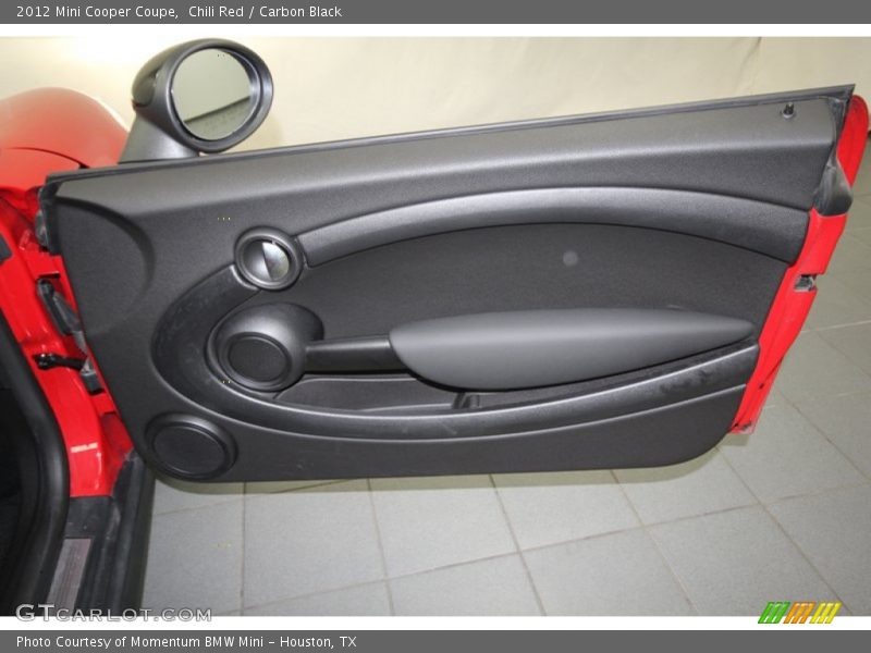 Chili Red / Carbon Black 2012 Mini Cooper Coupe