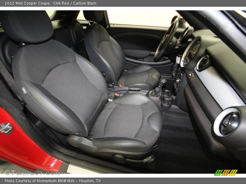 Chili Red / Carbon Black 2012 Mini Cooper Coupe
