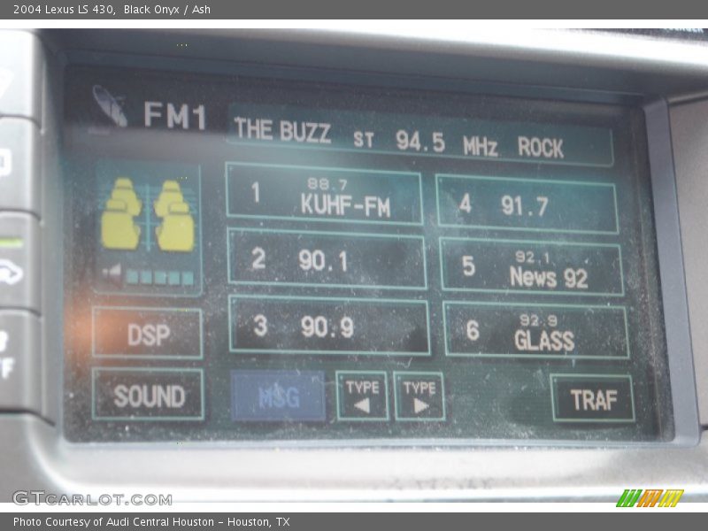Black Onyx / Ash 2004 Lexus LS 430