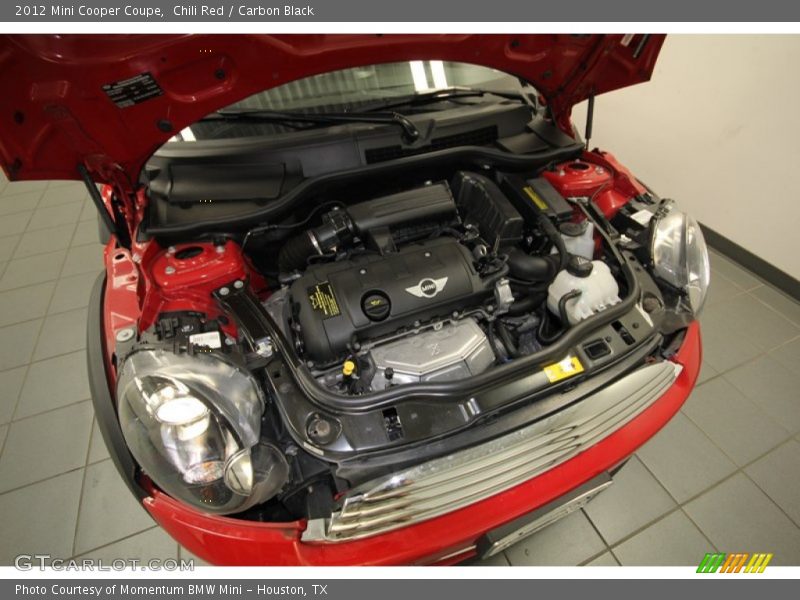 Chili Red / Carbon Black 2012 Mini Cooper Coupe