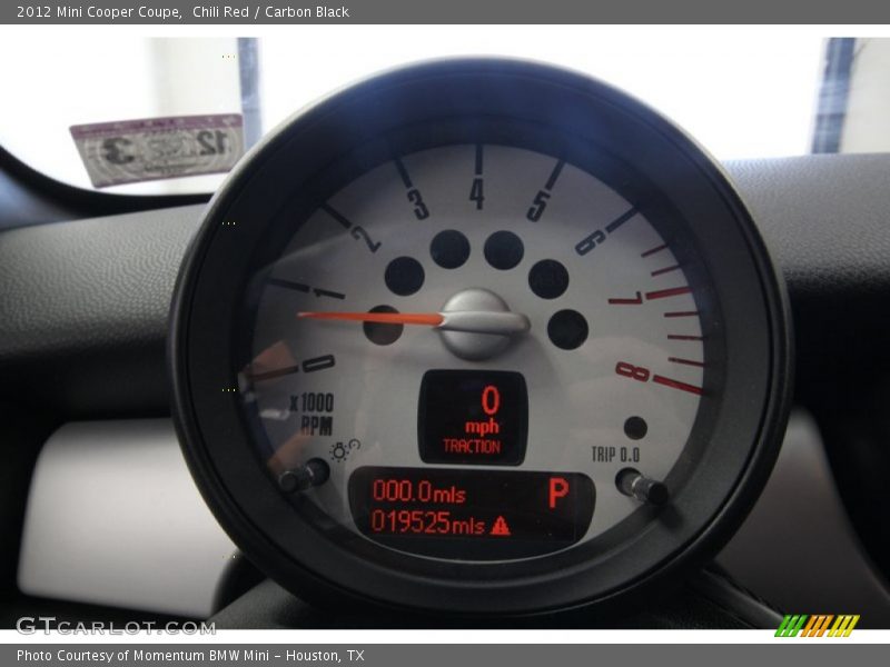 Chili Red / Carbon Black 2012 Mini Cooper Coupe