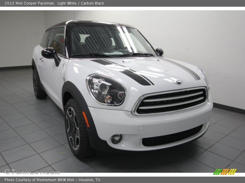 Light White / Carbon Black 2013 Mini Cooper Paceman