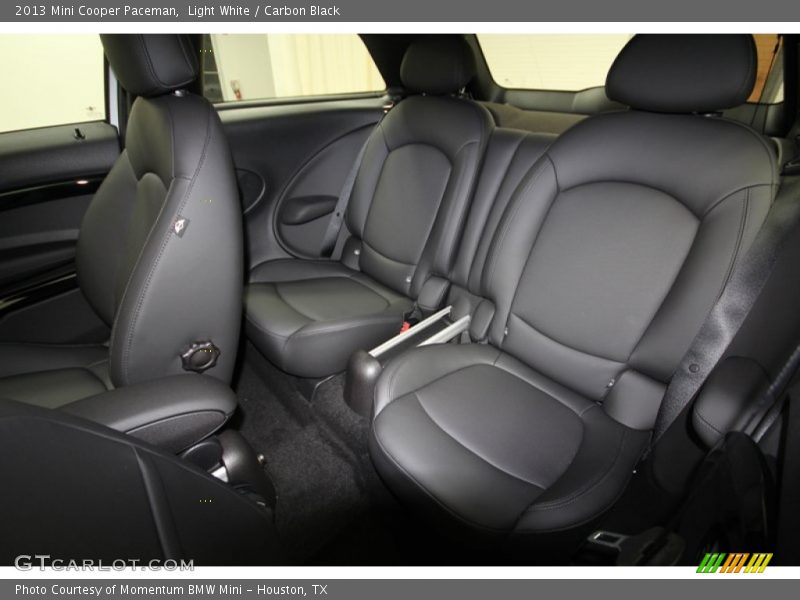 Rear Seat of 2013 Cooper Paceman