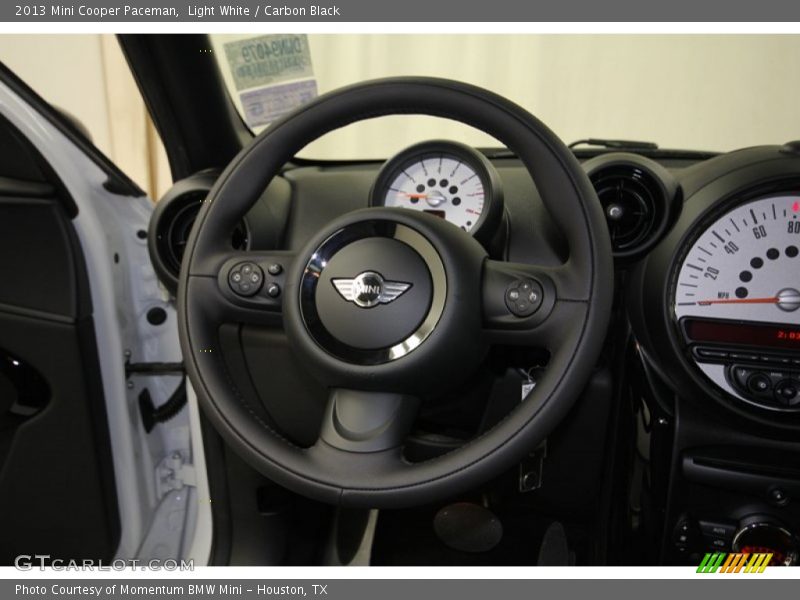 Light White / Carbon Black 2013 Mini Cooper Paceman