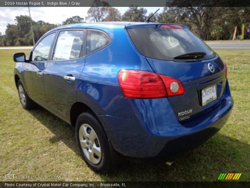 Indigo Blue / Gray 2009 Nissan Rogue S