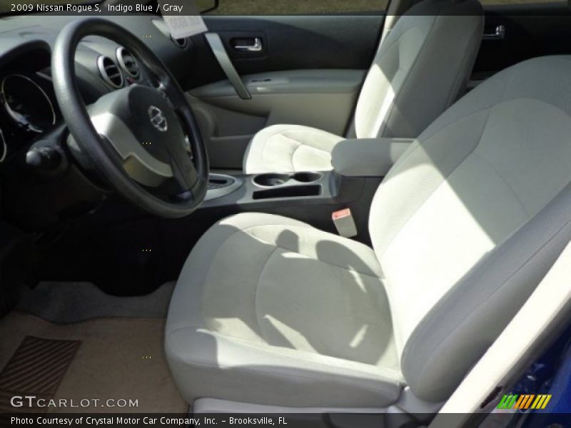 Indigo Blue / Gray 2009 Nissan Rogue S