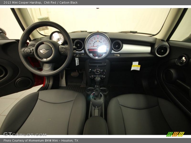 Chili Red / Carbon Black 2013 Mini Cooper Hardtop